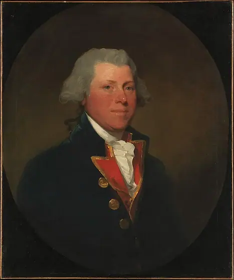 James DeLancey, Gilbert Stuart, ca. 1785, oil on canvas