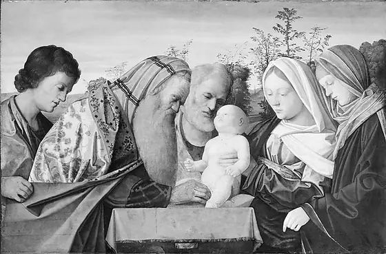 The Circumcision, Giovanni Bellini, 1511, oil on wood
