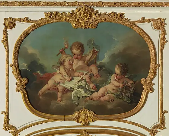 Allegory of Lyric Poetry, François Boucher, 1753, oil on canvas