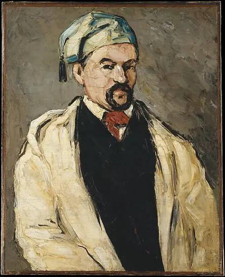 Antoine Dominique Sauveur Aubert (born 1817), the Artist's Uncle, Paul Cézanne, 1866, oil on canvas