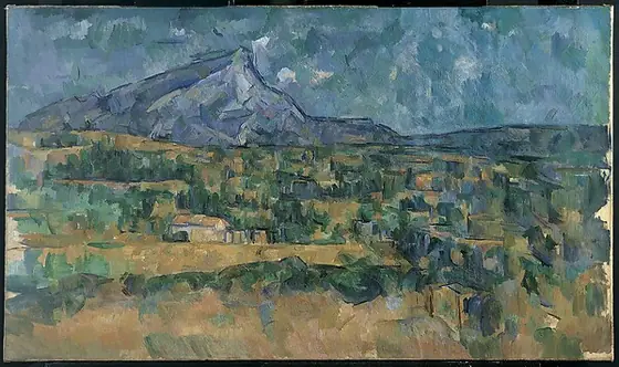 Mont Sainte-Victoire, Paul Cézanne, ca. 1902–6, oil on canvas