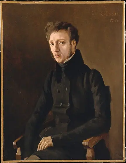 Toussaint Lemaistre (1807/8–1888), Camille Corot, 1833, oil on canvas
