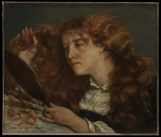 Jo, La Belle Irlandaise, Gustave Courbet, 1865–66, oil on canvas
