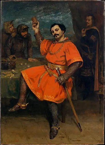 Louis Gueymard (1822–1880) as Robert le Diable, Gustave Courbet, 1857, oil on canvas