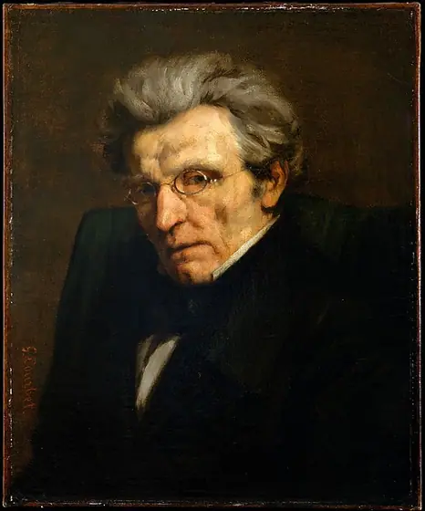 Monsieur Suisse, Gustave Courbet, 1861, oil on canvas