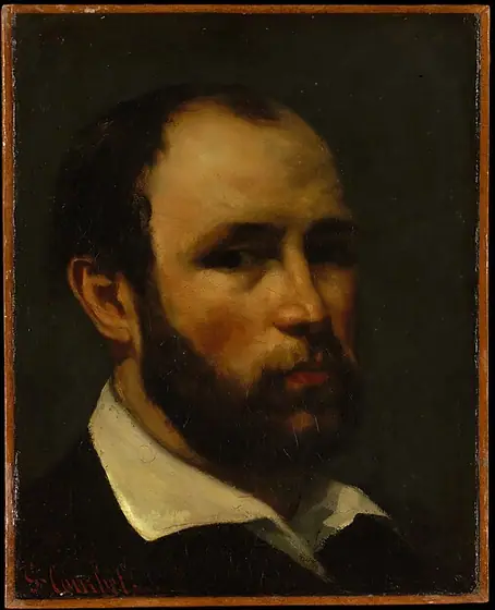 Portrait of a Man, Gustave Courbet, probably ca. 1862, oil on canvas