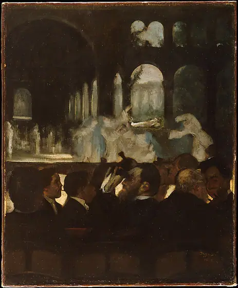 The Ballet from "Robert le Diable", Edgar Degas, 1871, oil on canvas