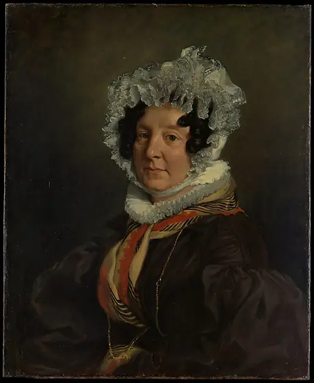 Madame Henri François Riesener (Félicité Longrois, 1786–1847), Eugène Delacroix, 1835, oil on canvas