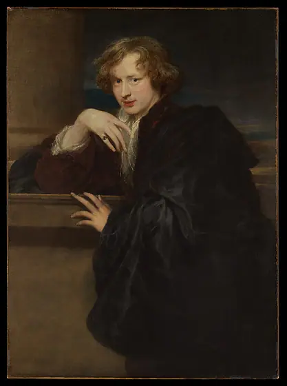 Self-Portrait, Anthony van Dyck, ca. 1620–21, oil on canvas