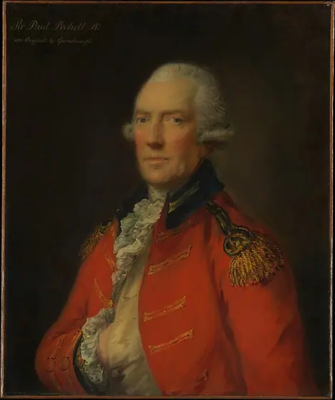 Lieutenant Colonel Paul Pechell (1724–1800), Thomas Gainsborough, 1768, oil on canvas