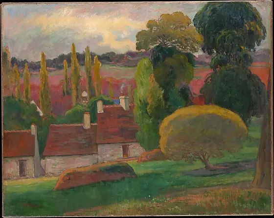 A Farm in Brittany, Paul Gauguin, ca. 1894, oil on canvas