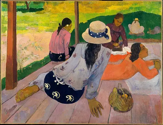 The Siesta, Paul Gauguin, ca. 1892–94, oil on canvas
