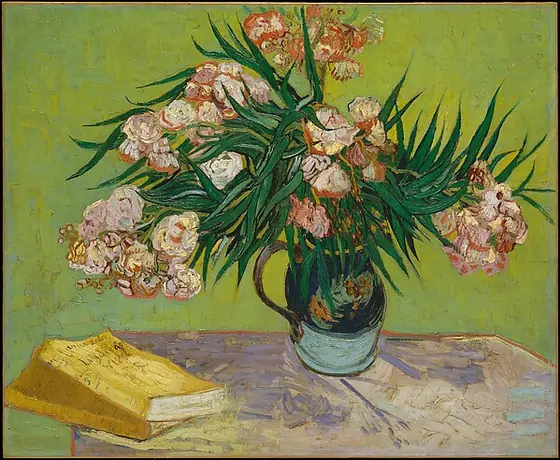 Oleanders, Vincent van Gogh, 1888, oil on canvas