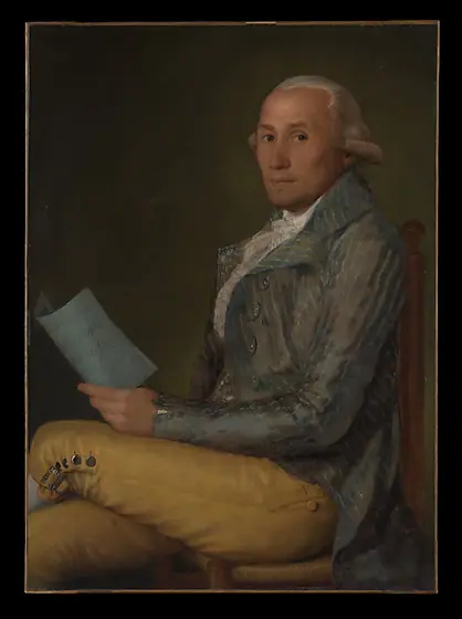 Sebastián Martínez y Pérez (1747–1800), Francisco de Goya, 1792, oil on canvas
