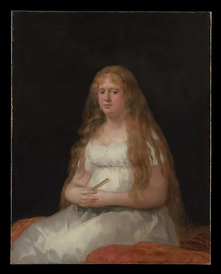 Josefa de Castilla Portugal y van Asbrock de Garcini (1775–about 1850), Francisco de Goya, 1804, oil on canvas