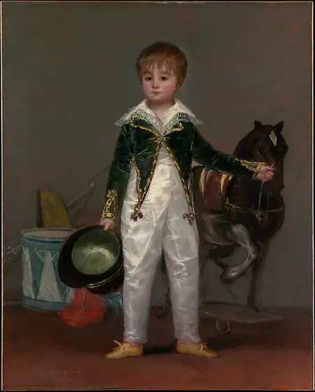 José Costa y Bonells (died l870), Called Pepito, Francisco de Goya, ca. 1810, oil on canvas