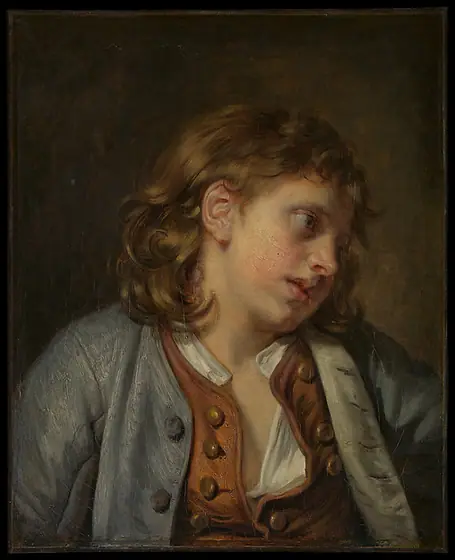 Head of a Young Boy, Jean-Baptiste Greuze, 1763, oil on canvas