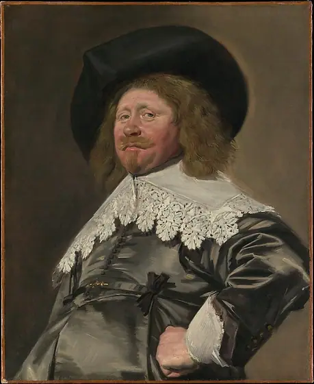 Portrait of a Man, Possibly Nicolaes Pietersz Duyst van Voorhout (born about 1600, died 1650), Frans Hals, ca. 1636–38, oil on canvas