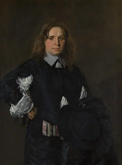 Portrait of a Man, Frans Hals, early 1650s, oil on canvas