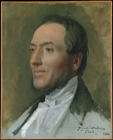 Edmond Cavé (1794–1852), Jean-Auguste-Dominique Ingres, 1844, oil on canvas