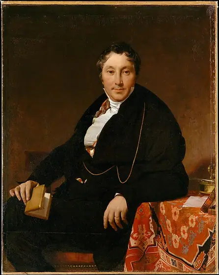 Jacques-Louis Leblanc (1774–1846), Jean-Auguste-Dominique Ingres, 1823, oil on canvas