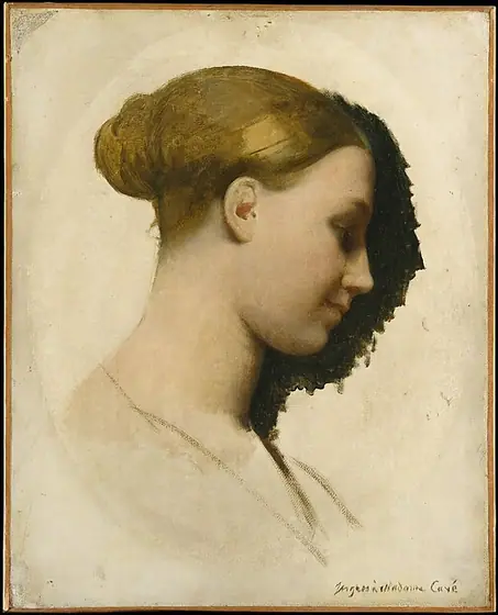Madame Edmond Cavé (Marie-Elisabeth Blavot, ca. 1806–1883), Jean-Auguste-Dominique Ingres, ca. 1831–34, oil on canvas