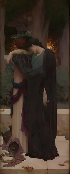 Lachrymae, Frederic Leighton, 1894–95, oil on canvas
