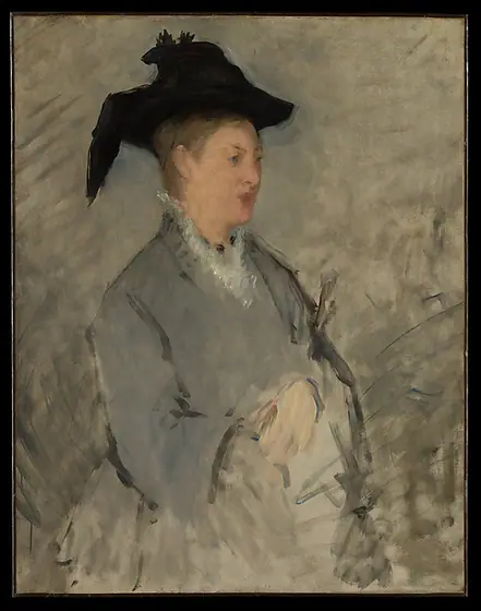 Madame Edouard Manet (Suzanne Leenhoff, 1829–1906), Édouard Manet, ca. 1873, oil on canvas
