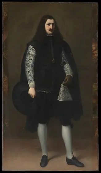 A Knight of Alcántara or Calatrava, Bartolomé Esteban Murillo, ca. 1650–55, oil on canvas