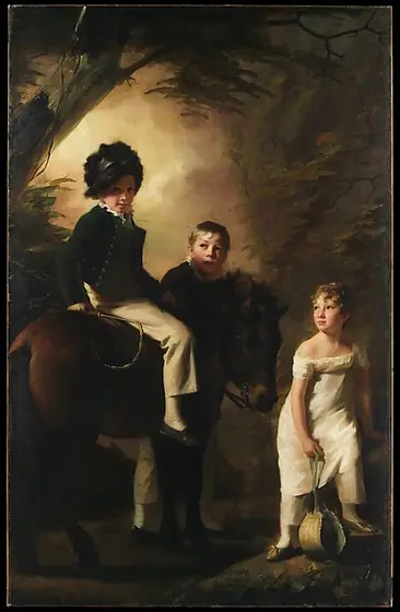 The Drummond Children, Henry Raeburn, ca. 1808–9, oil on canvas
