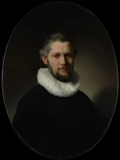 Portrait of a Man, Rembrandt van Rijn, 1632, oil on wood