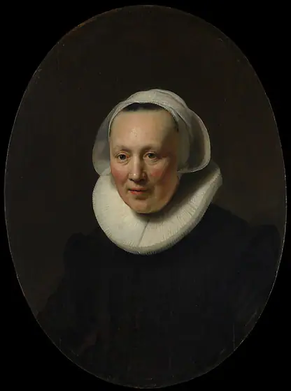 Portrait of a Woman, Rembrandt van Rijn, 1633, oil on wood