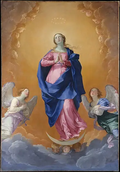 The Immaculate Conception, Guido Reni, 1627, oil on canvas