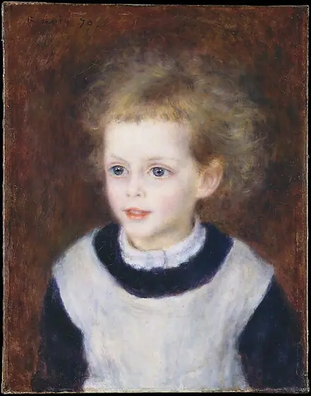 Marguerite-Thérèse (Margot) Berard (1874–1956), Pierre-Auguste Renoir, 1879, oil on canvas