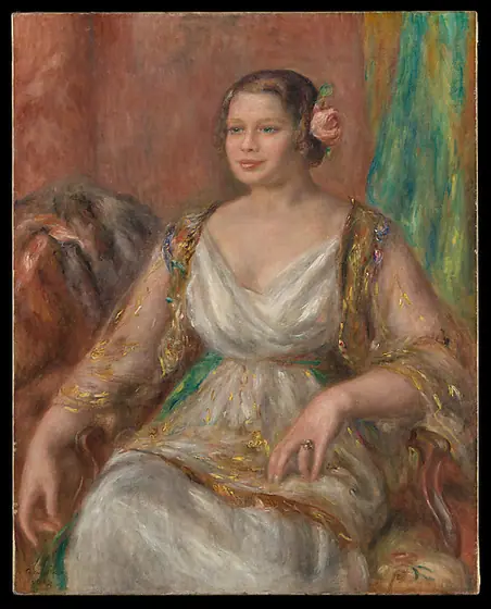Tilla Durieux (Ottilie Godeffroy, 1880–1971), Pierre-Auguste Renoir, 1914, oil on canvas