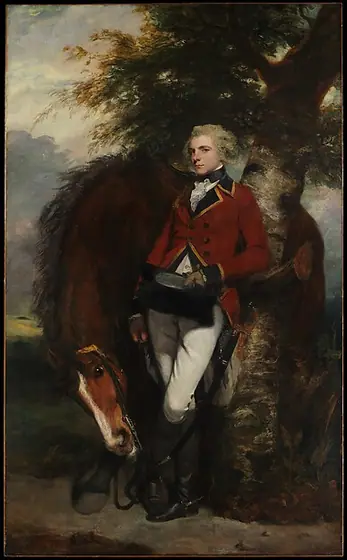 Captain George K. H. Coussmaker (1759–1801), Joshua Reynolds, 1782, oil on canvas