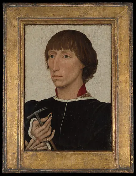 Francesco d'Este (born ca. 1429, died after 1486), Rogier van der Weyden, ca. 1460, oil on wood
