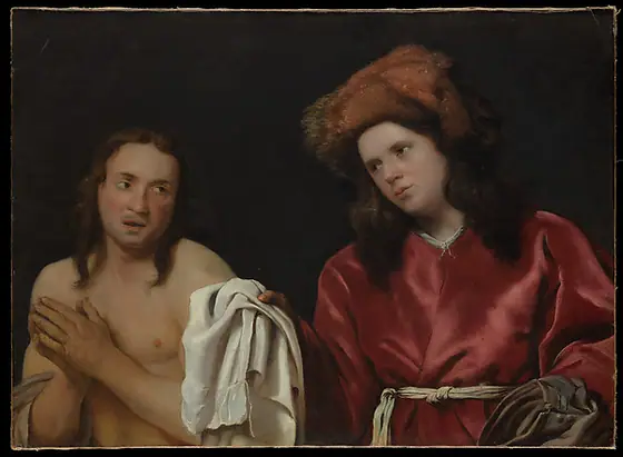 Clothing the Naked, Michiel Sweerts, ca. 1661, oil on canvas