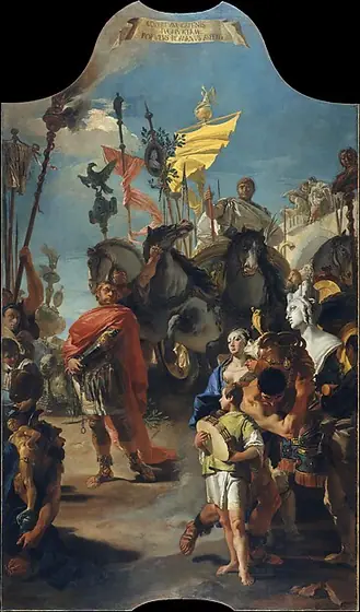The Triumph of Marius, Giovanni Battista Tiepolo, 1729, oil on canvas