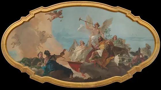 The Glorification of the Barbaro Family, Giovanni Battista Tiepolo, ca. 1750, oil on canvas