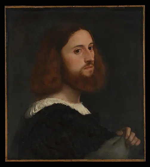 Portrait of a Man, Titian, ca. 1515, oil on canvas