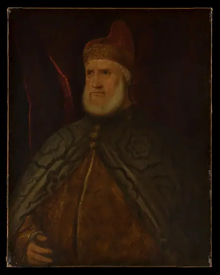 Doge Andrea Gritti (1455–1538), Titian, 1542, oil on canvas