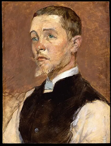 Albert (René) Grenier (1858–1925), Henri de Toulouse-Lautrec, 1887, oil on wood