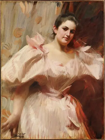 Frieda Schiff (1876–1958), Later Mrs. Felix M. Warburg, Anders Zorn, 1894, oil on canvas