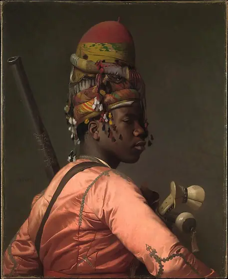 Bashi-Bazouk, Jean-Léon Gérôme, 1868–69, oil on canvas