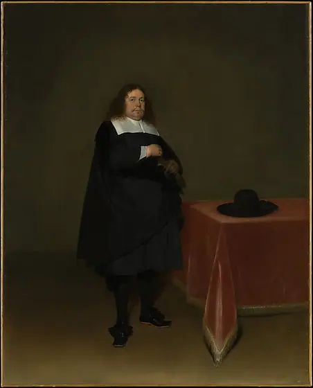 Burgomaster Jan van Duren (1613–1687), Gerard ter Borch, ca. 1666–67, oil on canvas