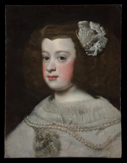 María Teresa, Infanta of Spain, Diego Velázquez, mid-17th century, oil on canvas