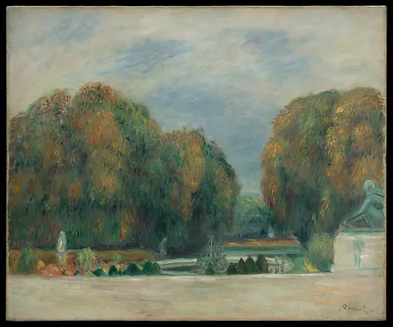 Versailles, Pierre-Auguste Renoir, 1900–1905, oil on canvas