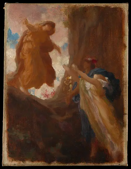 The Return of Persephone, Frederic Leighton, ca. 1890–91, oil on canvas