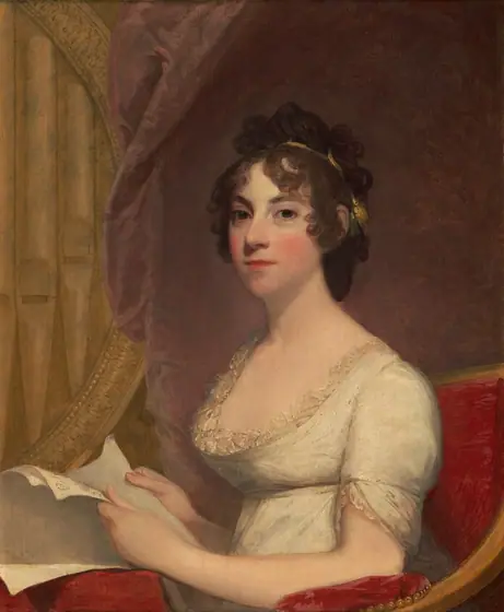 Anna Maria Brodeau Thornton (Mrs. William Thornton), Gilbert Stuart, 1804, oil on canvas